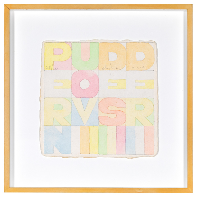 Alighiero Boetti, ‘Per Nuovi Desideri’, 1979